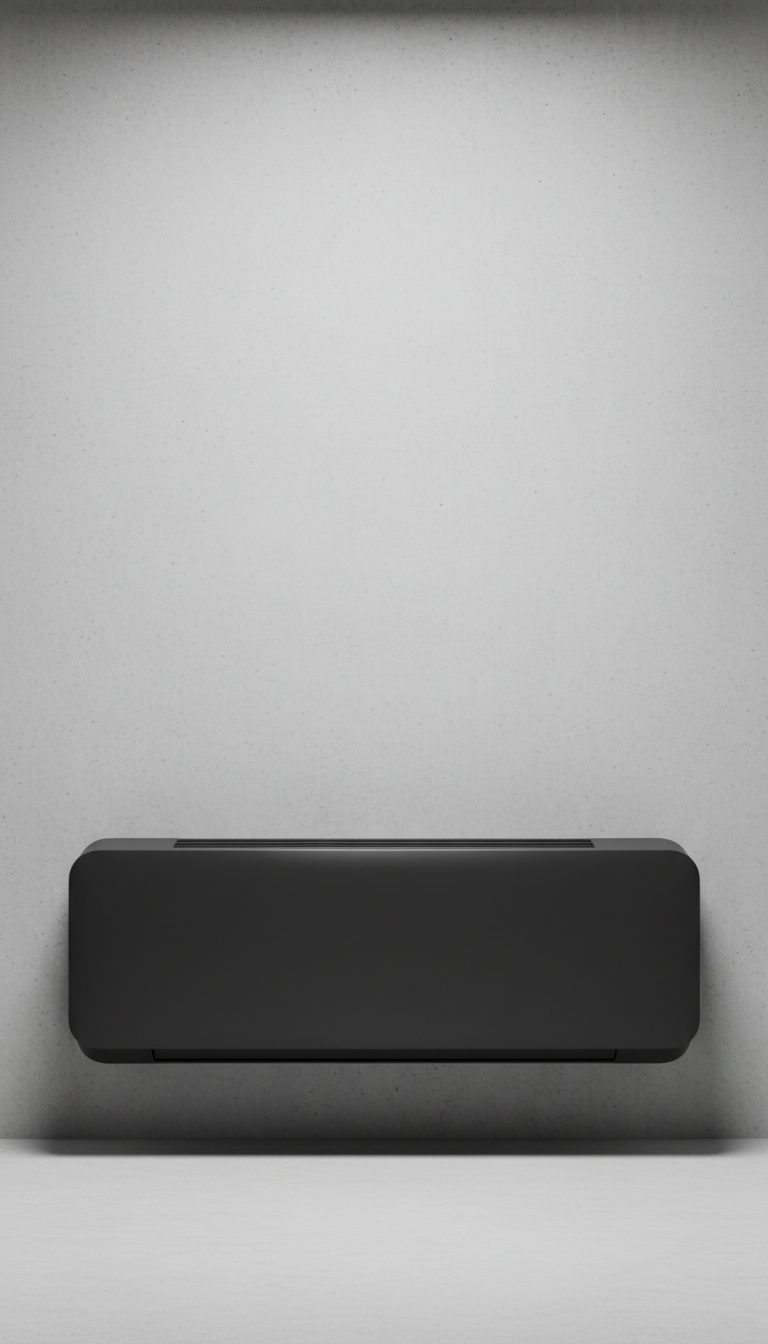 Condizionatore smart nero grafite